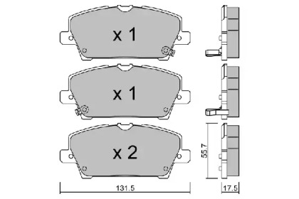 Дополнительные работы AISIN для HONDA CIVIC VIII Hatchback (FN, FK) 2.2 CTDi (FK3)